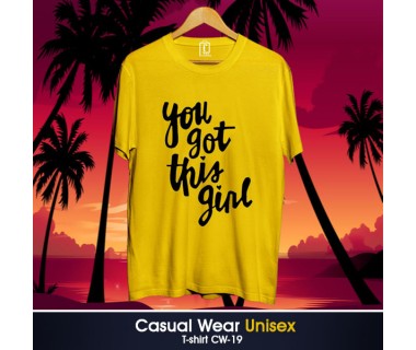 Casual Wear Unisex T-shirt CW-19